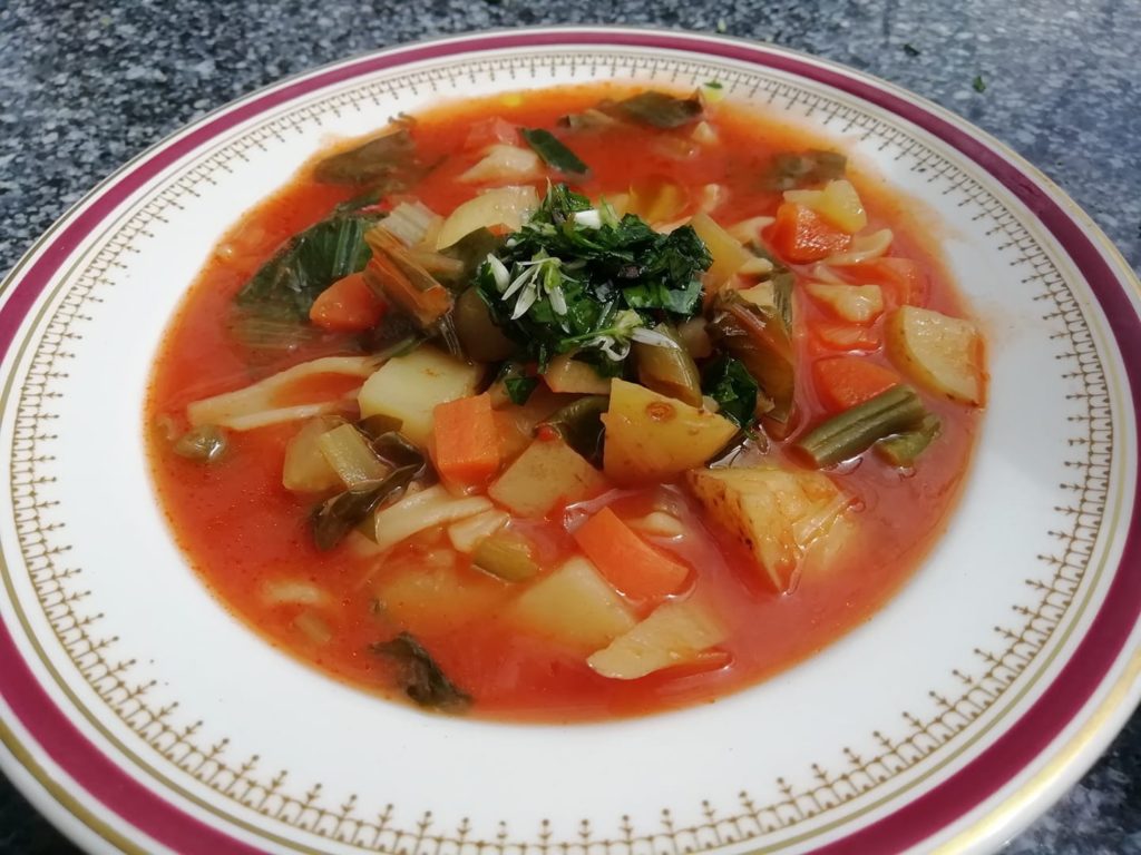 minestrone soup